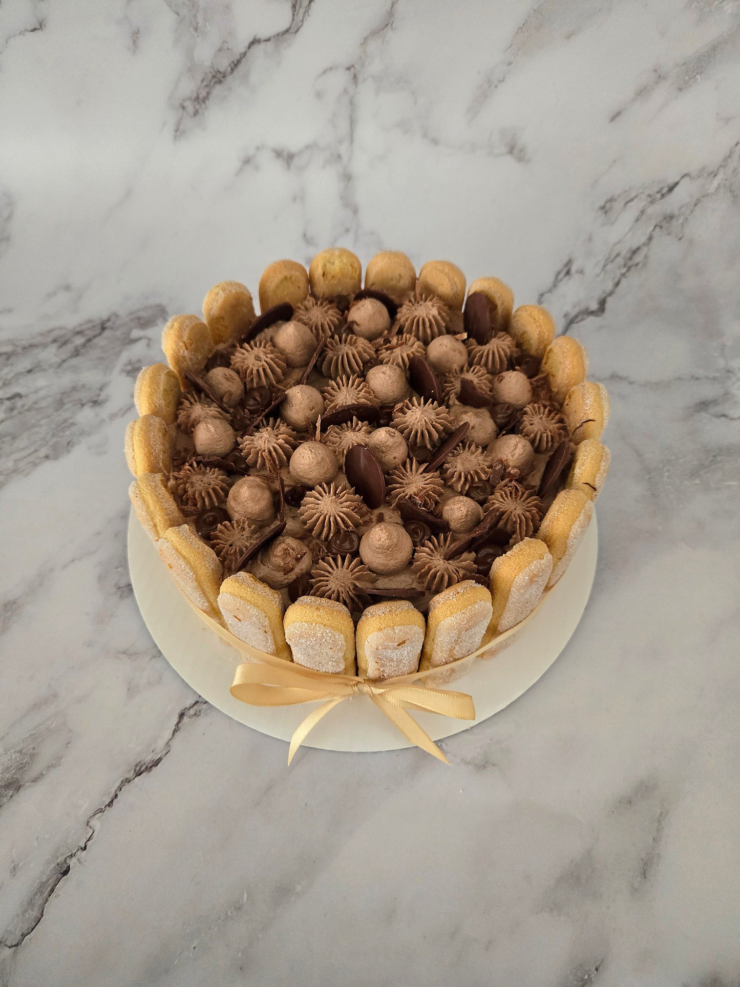 CHARLOTTE CAKE - CHOCOLAT (8-10 slices)