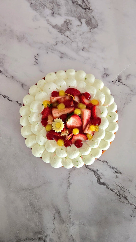CITRON FRAISE TART (LEMON STRAWBERRY TART)