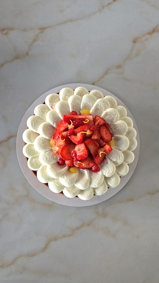 CITRON FRAISE TART (LEMON STRAWBERRY TART)