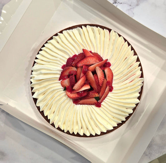 CLASSIC FRAISES TART (STRAWBERRY TART) - WINTER EDITION