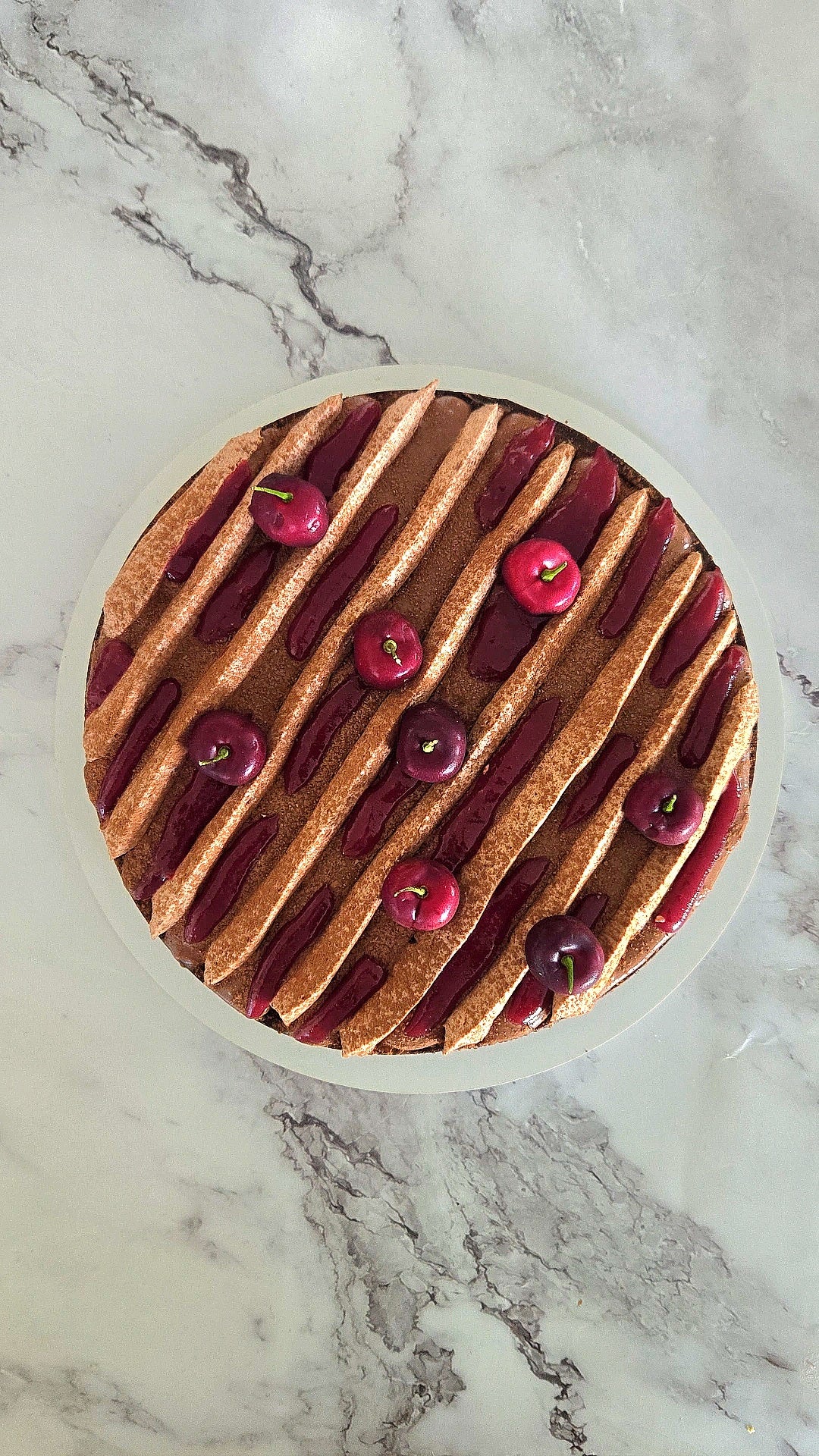 FORÊT NOIRE TART (CHERRY & CHOCOLATE)