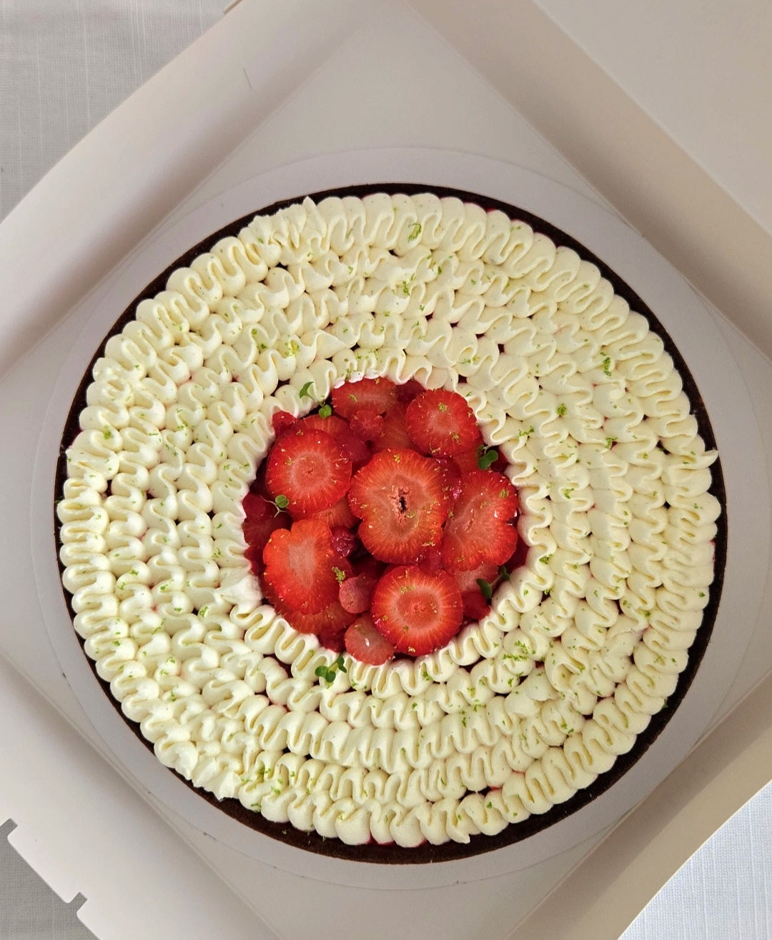 CLASSIC FRAISES TART (STRAWBERRY TART) - WINTER EDITION