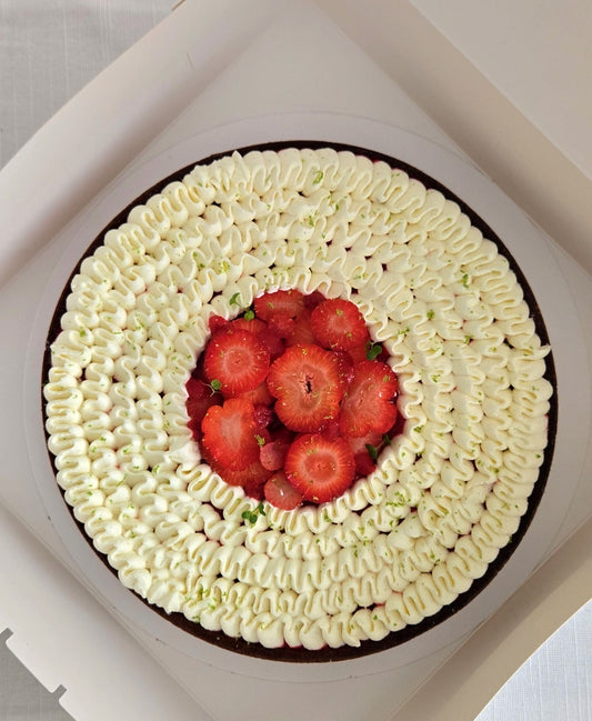 CLASSIC FRAISES TART (STRAWBERRY TART) - WINTER EDITION