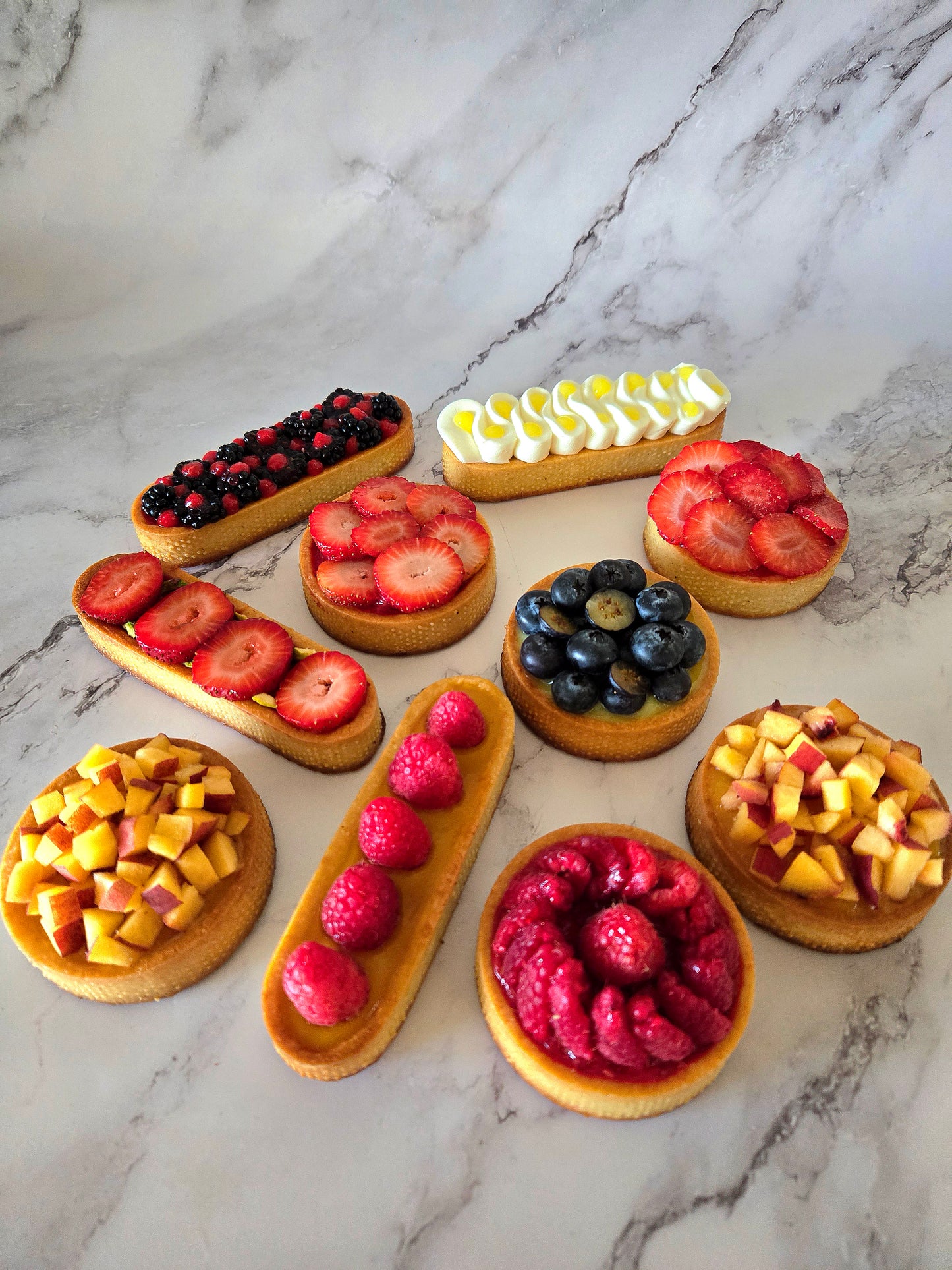 FRUITS TARTLETS - 40 TARTLETS "SUR-MESURE" (BUILD YOUR OWN  BOX)