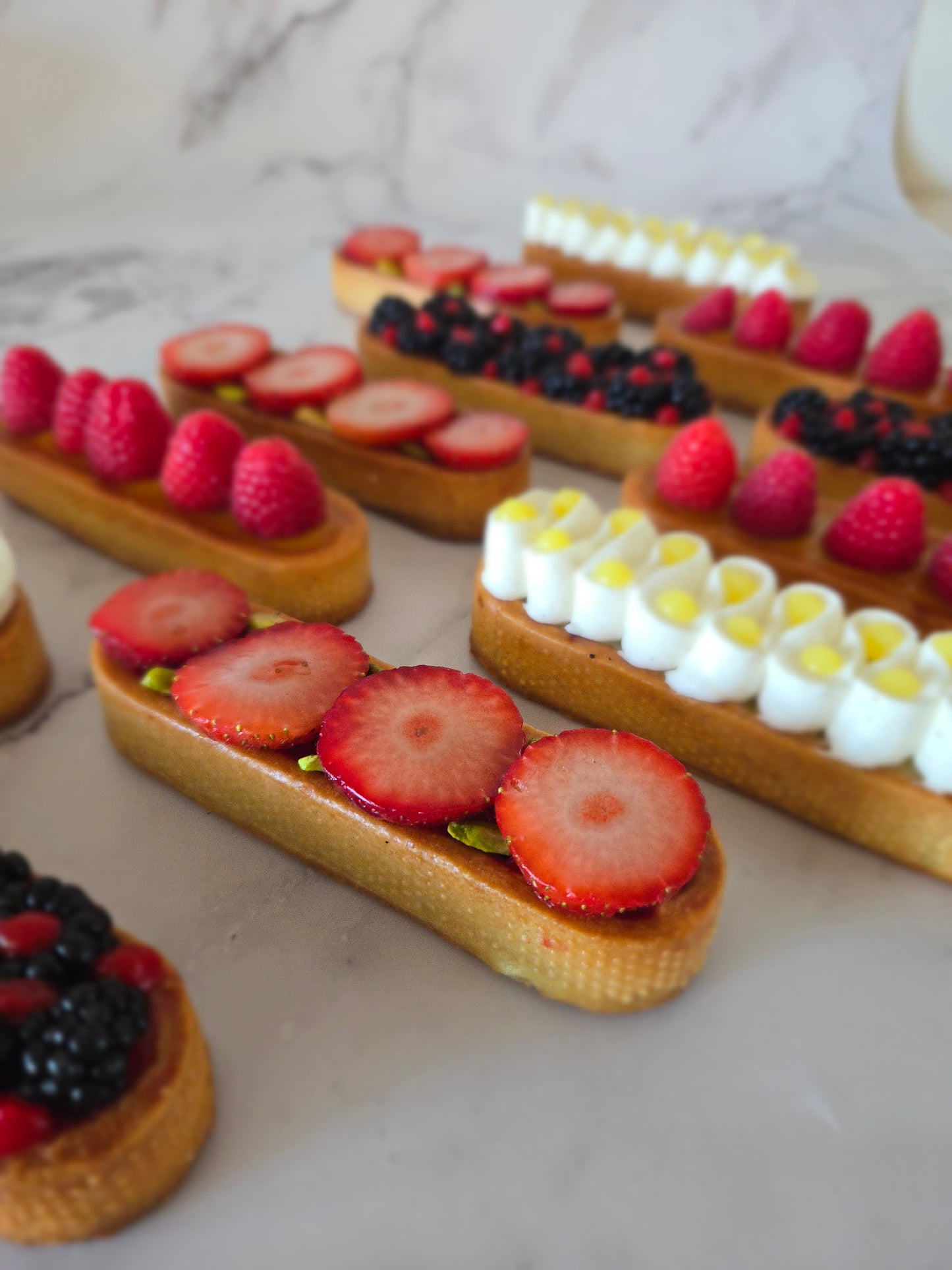 FINGER TARTLETS - FRUITS COLLECTION (BOX OF 8)