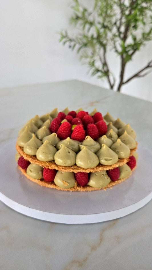 MILLEFOGLIE ‐ RASPBERRY PISTACHIO