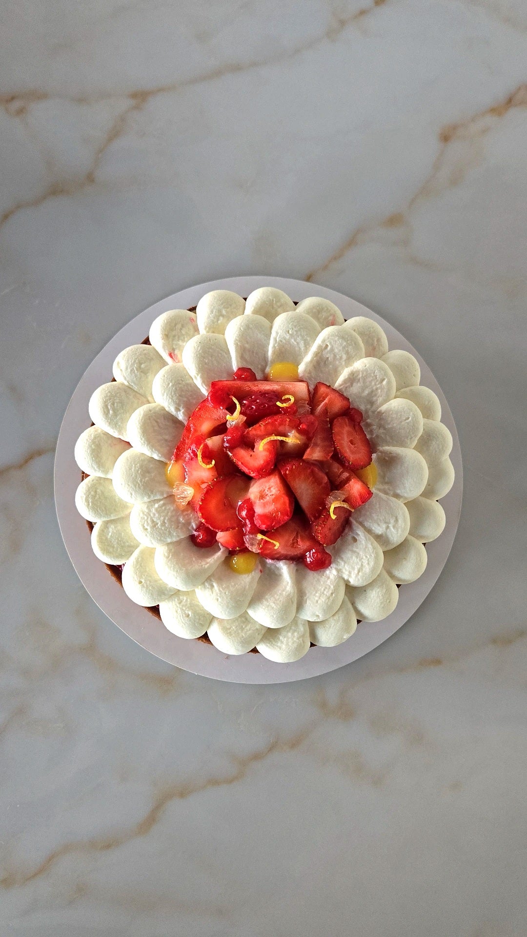 CITRON FRAISE TART (LEMON STRAWBERRY TART)