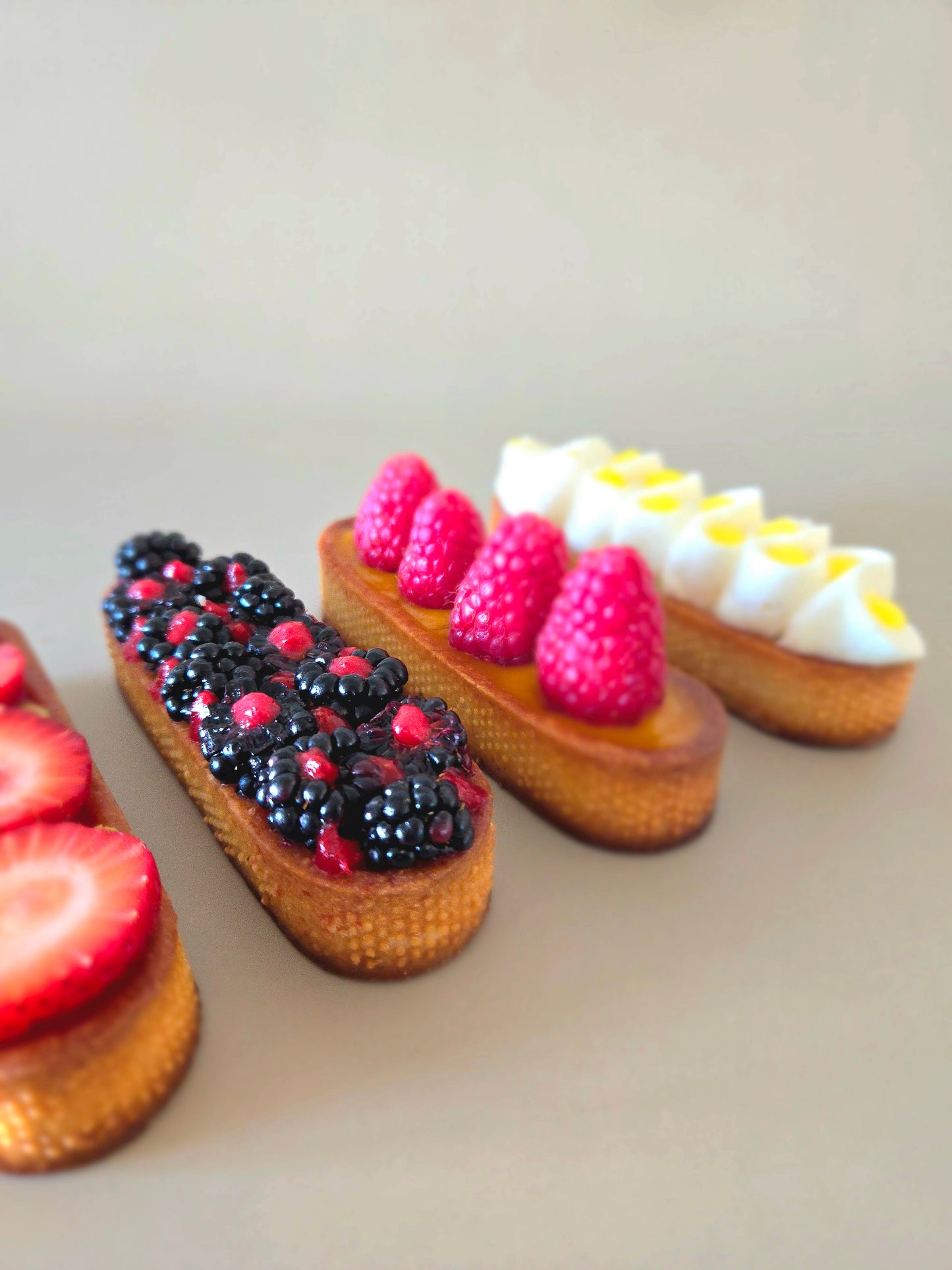 FINGER TARTLETS - FRUITS COLLECTION (BOX OF 4)