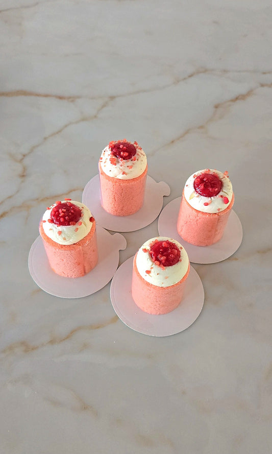 ROLL CAKES - STRAWBERRY LYCHEE