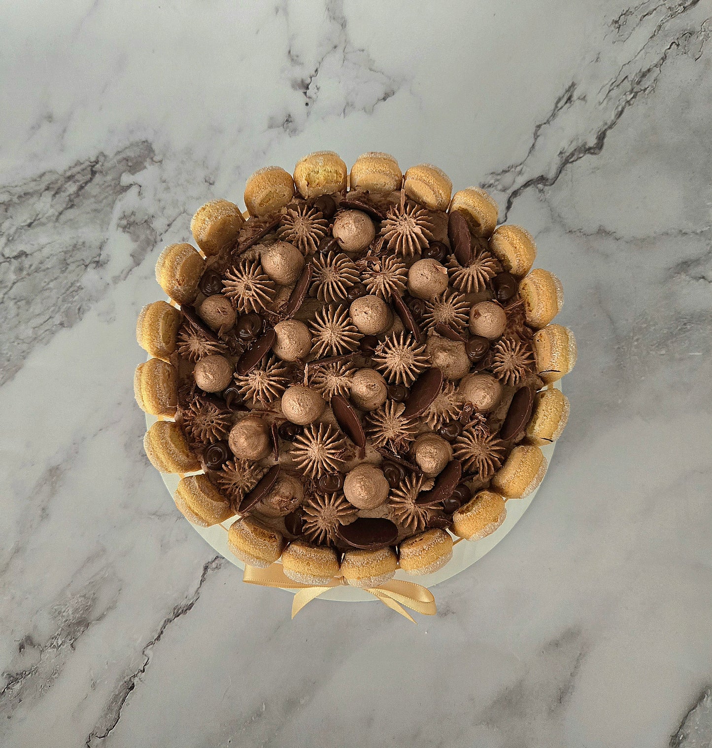 CHARLOTTE CAKE - CHOCOLAT (8 Slices)