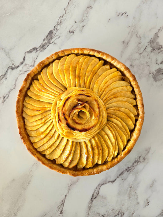 CLASSIC APPLE TART (8 slices)